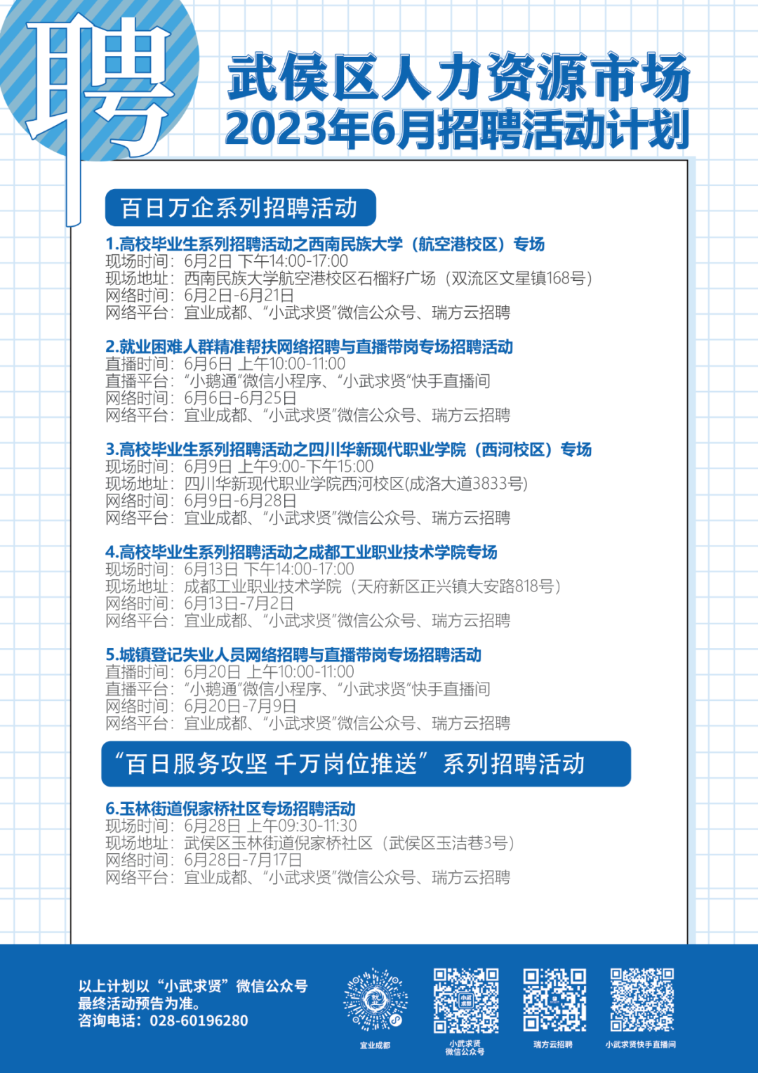 瑞方人力全力推進(jìn)武侯區(qū)人力資源市場建設(shè),多渠道拓寬就業(yè)空間 第1張 瑞方人力全力推進(jìn)武侯區(qū)人力資源市場建設(shè),多渠道拓寬就業(yè)空間 第1張